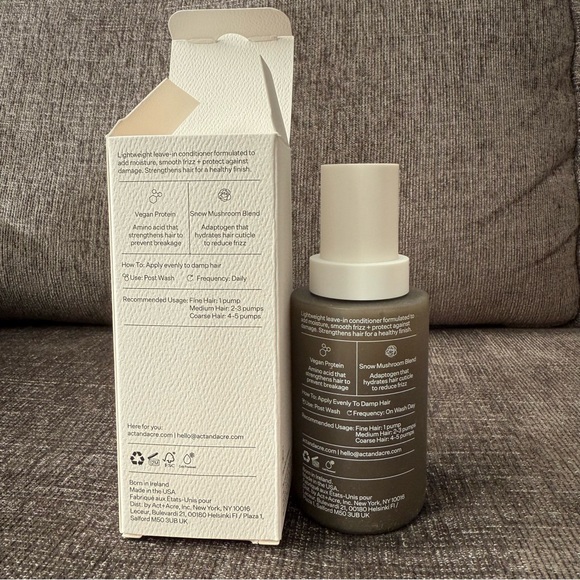Act+Acre Anti-Frizz Leave-In Conditioner - Picture 2 of 2